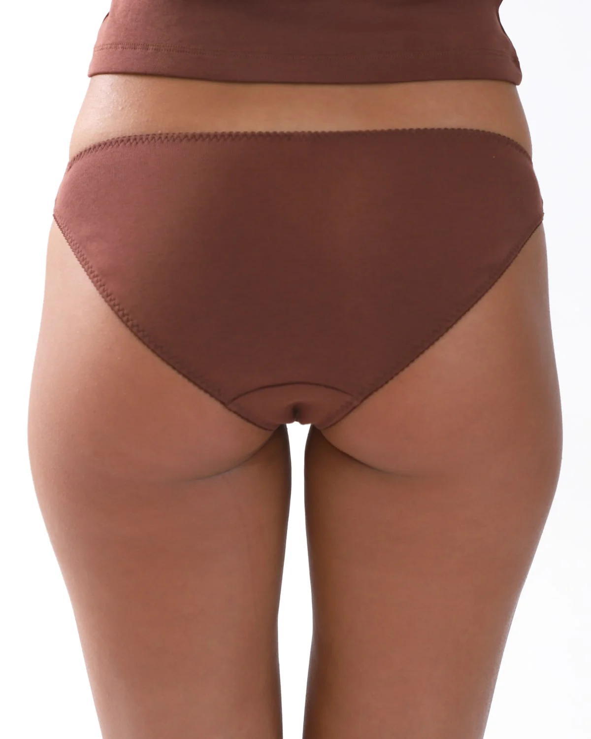 The Brief 3 Pack: Cotton Jersey Brown, Baby Pink, Black - Image 5