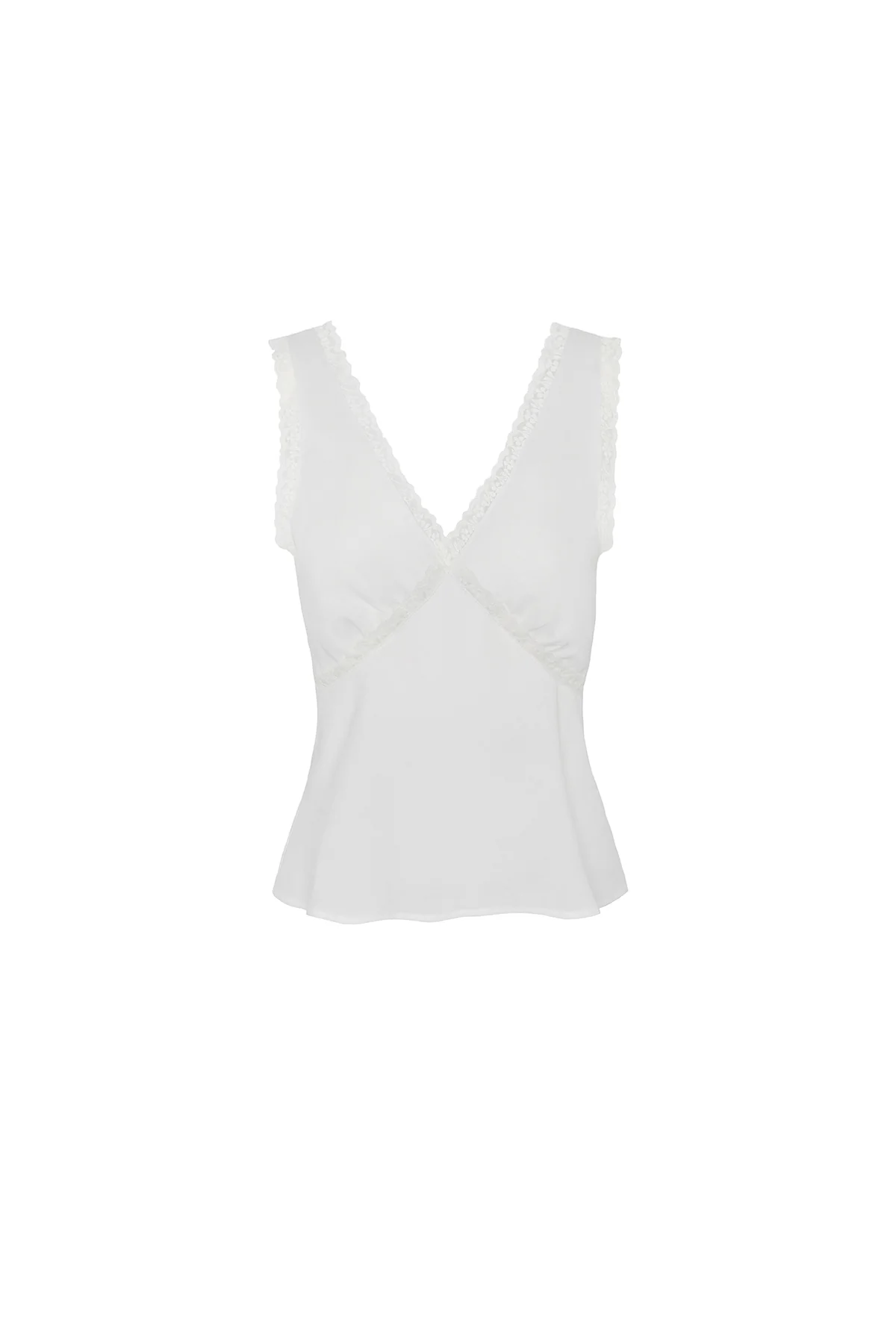 The Iris Tank 2 Pack: Cotton Voile Black & White - Image 7
