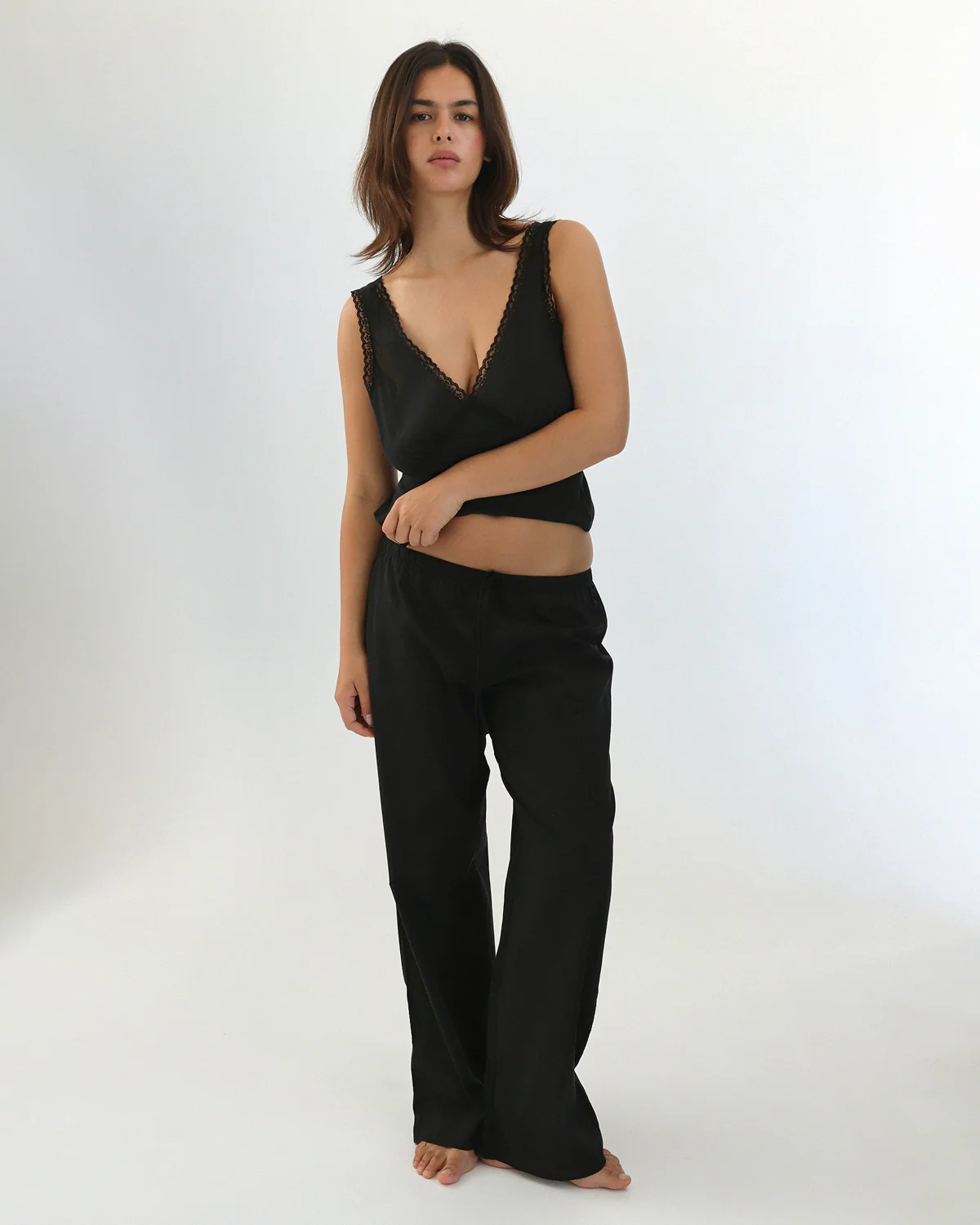 The Pant 2 Pack: Cotton Voile Black & White - Image 6