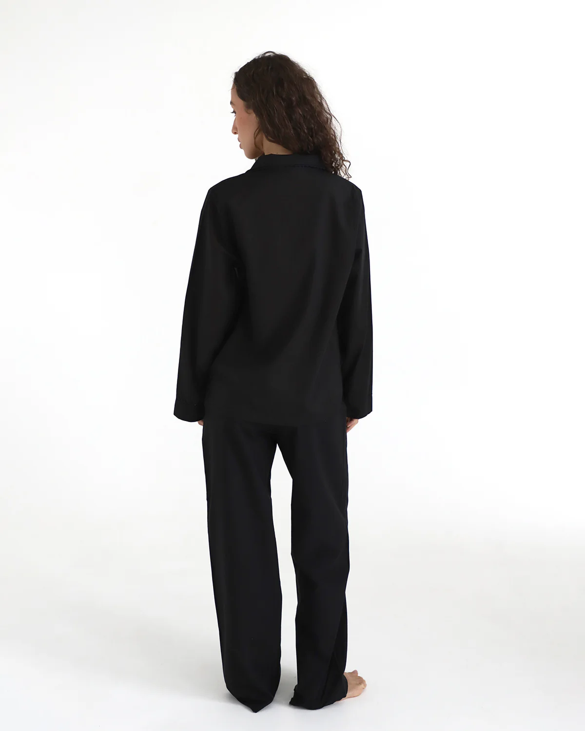 The Pant: Black Cotton Voile - Image 8