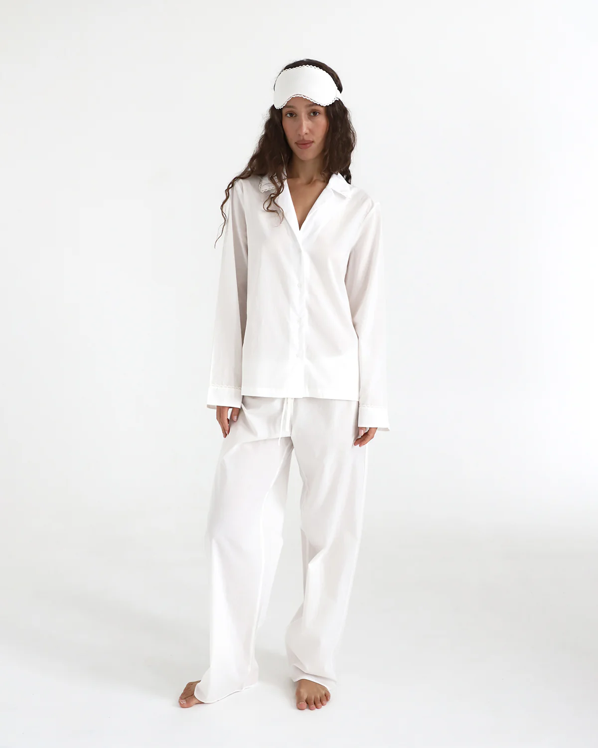 The Sunday Set: Cotton Voile White - Image 2