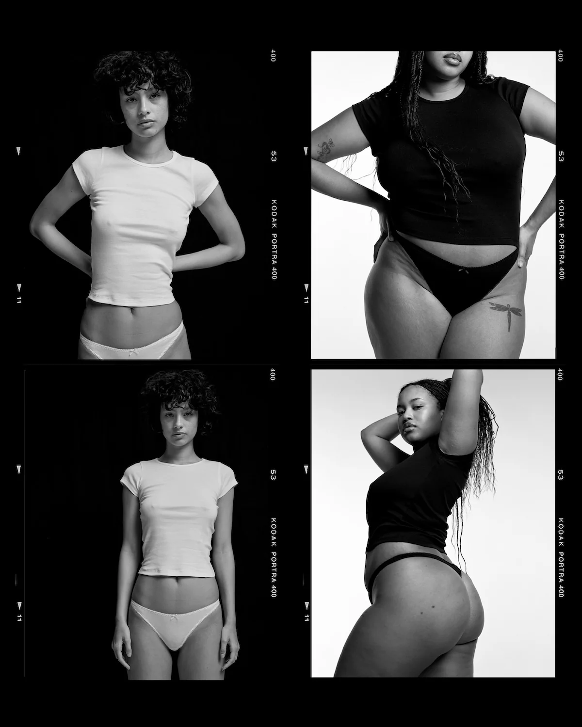 The Thong: White Cotton Jersey - Image 5
